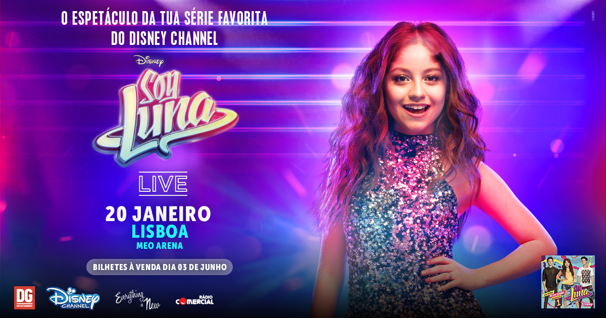 Resultado de imagem para soy luna portugal meo arena